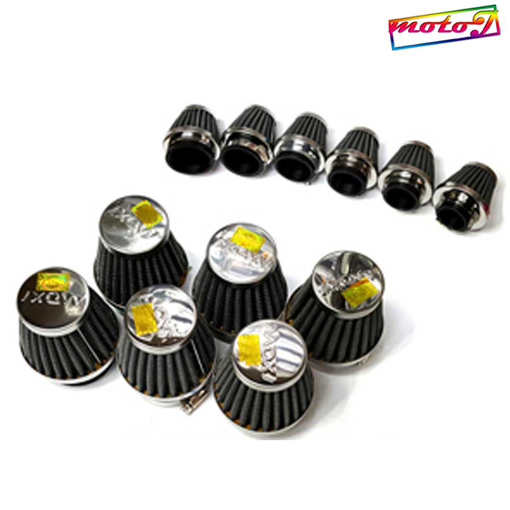 SS 수항 6가지 사이즈 MOXI 오픈필터 35mm,39mm,42mm,48mm,50mm,52mm필터 오토바이 스쿠터 흡기 휠터 오토티엔, 1개, 48mm 9,800원