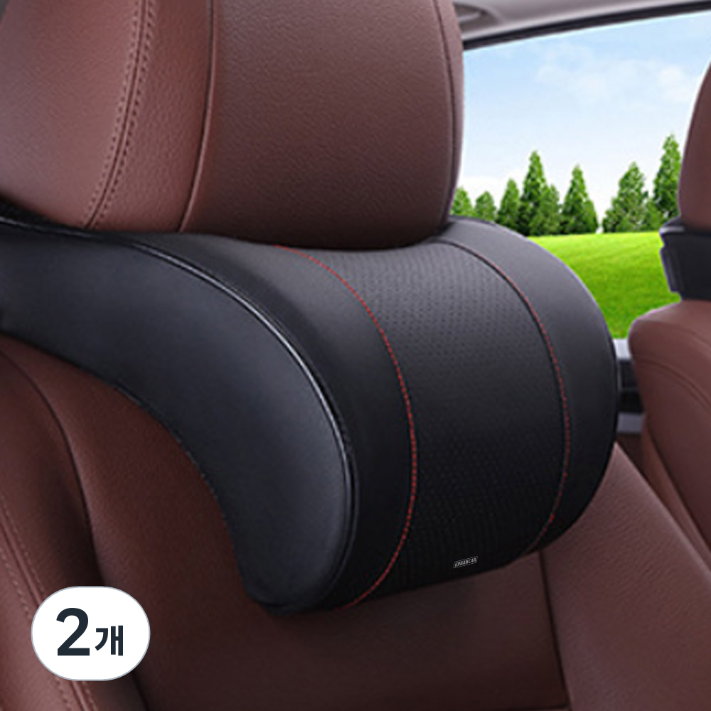 어반카 차량 프리미엄 가죽 메모리폼 헤드 목쿠션 25,800원