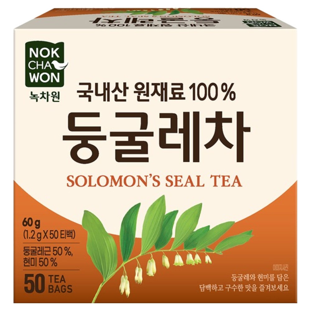 녹차원 국내산 둥굴레차, 1.2g, 50개입, 1개 6,700원