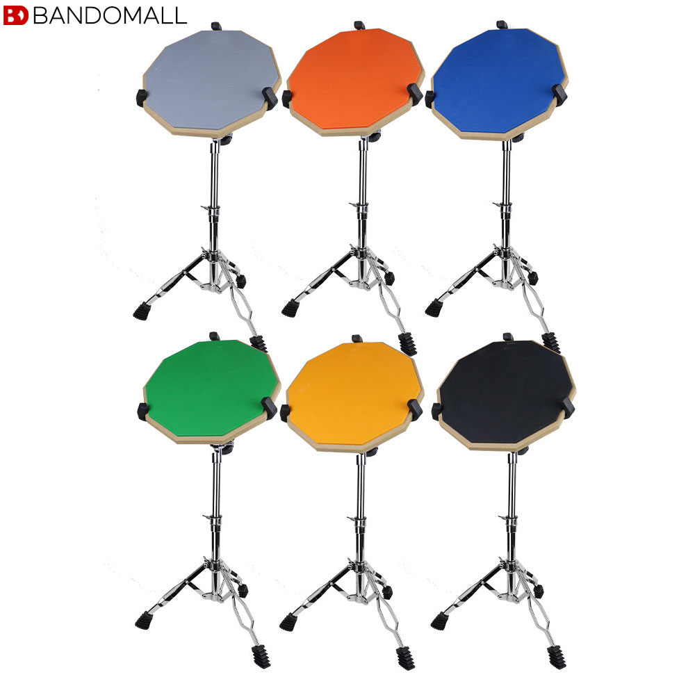 오르카 드럼 연습 패드 사이즈 약 30cm (12인치) 스탠드 포함 OC-DP03, 1세트, 그린 37,900원