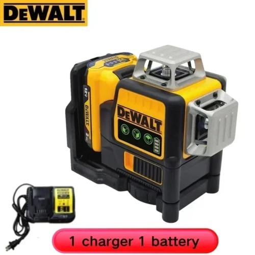 Dewalt 전문가용 레이저 레벨 그린 빔 라인, DW089LG 12 라인, 12V 리튬 배터리 360, 수평 수직 십자 야외 97,000원