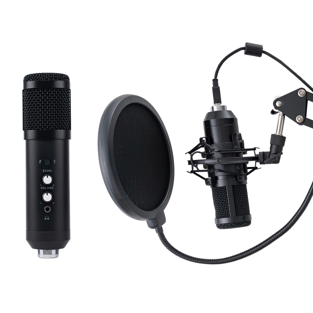 Nutz 프리미엄 USB 콘덴서 마이크 풀세트 블랙 78,800원