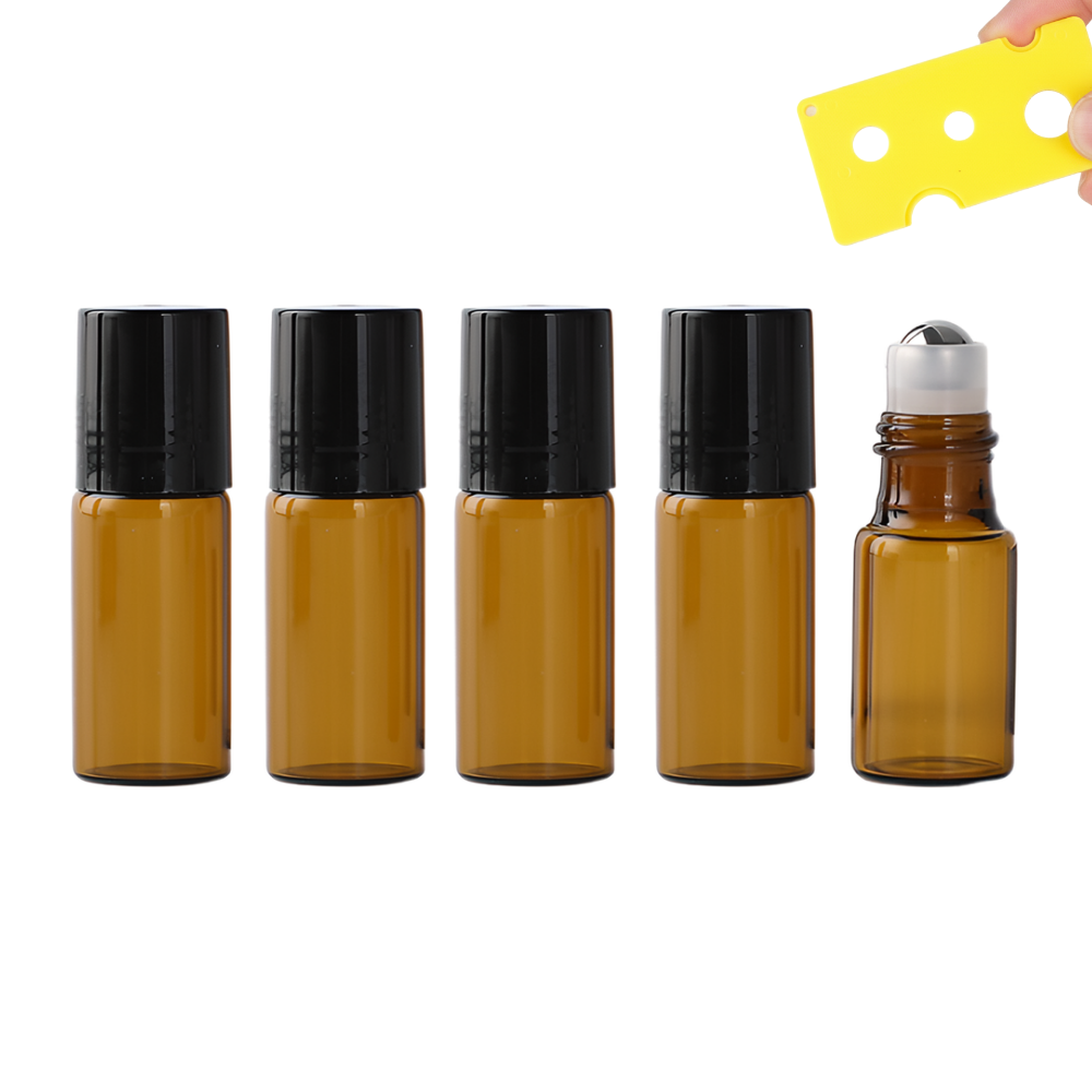 소이도르 갈색 차광 롤온 공병 오일 향수용기+롤온 따개 포함 3ml 7,960원