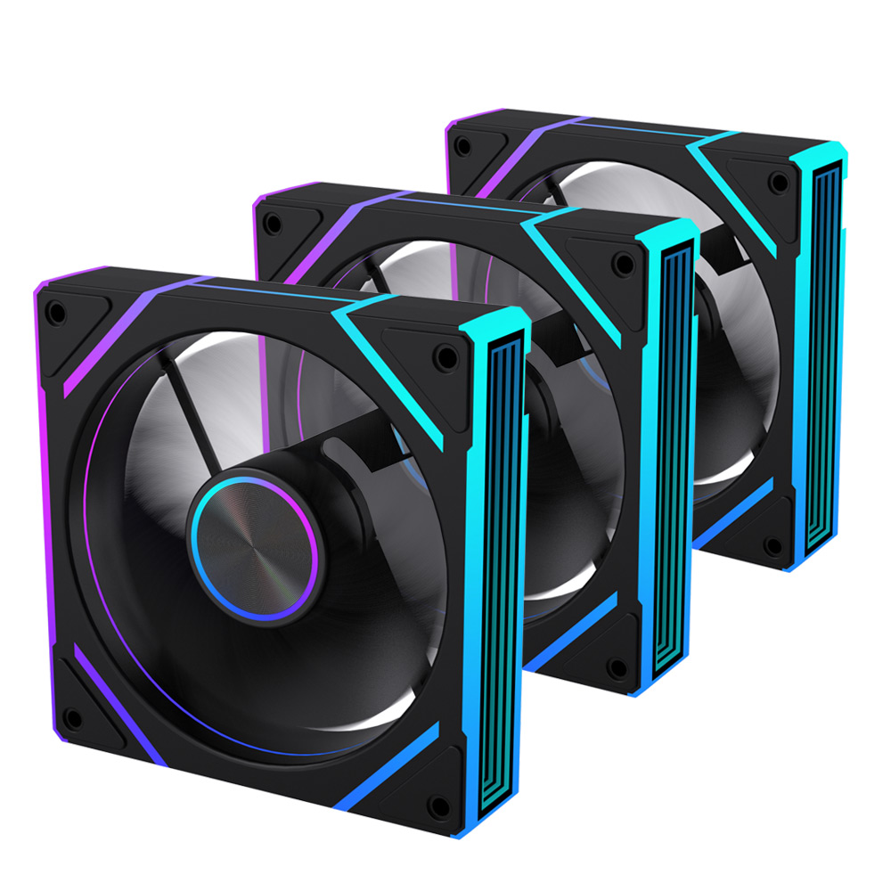 리드쿨 인피니티 EVO-120 ARGB PWM 리버스 블랙 3팩 120mm 케이스 쿨링팬 25,000원