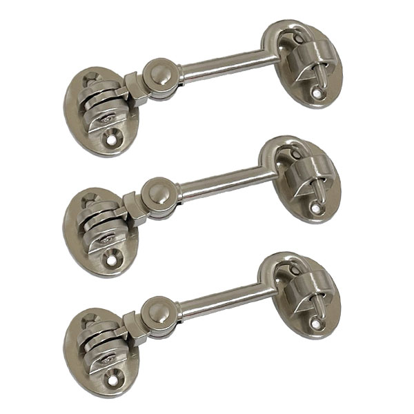 안전걸고리 잠금장치 문고리 문잠금 아오리정 3개입, 3개 15,500원