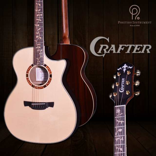 크래프터 어쿠스틱 통기타 KTXE-27 PRESTIGE / 국산 EQ픽업장착 탑솔리드 688,000원