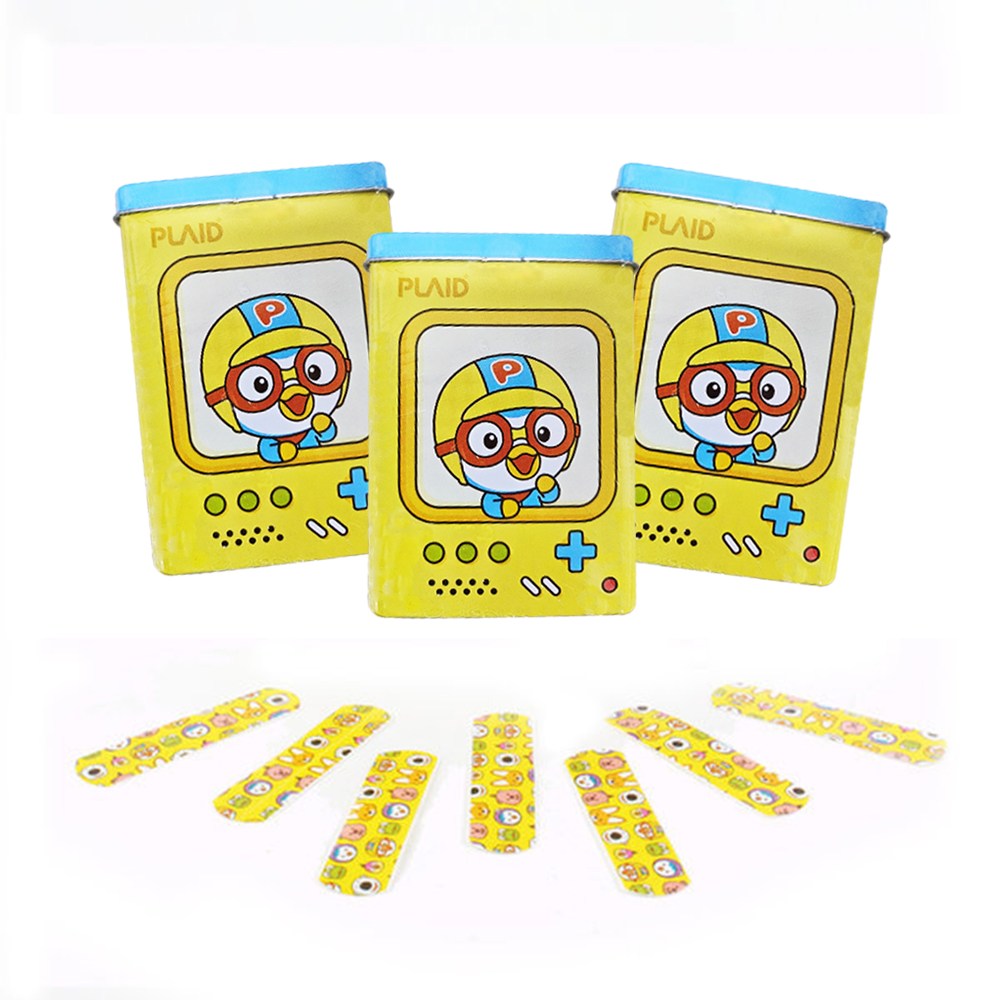 캐릭터 키즈 밴드 뽀로로 틴케이스 밴드 어린이 상처 반창고, 3개 12,900원