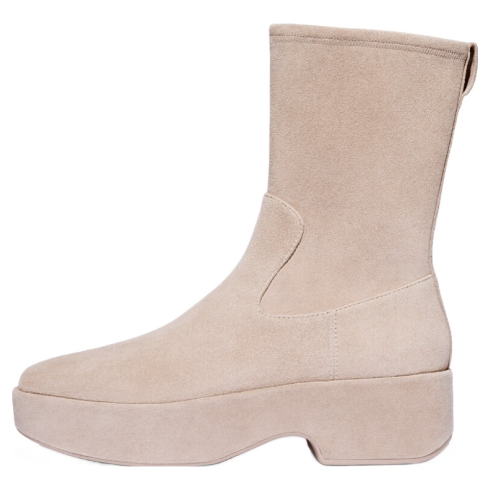 핏플랍 에프루마 스트레치 스웨이드 데미 웨지 부츠 86,500원