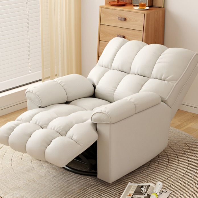노엘라 편안한 전동 리클라이너 소파 1인용 각도조절 USB포트 모션 무빙 모션 슬라이딩, 전동, 회전 393,000원