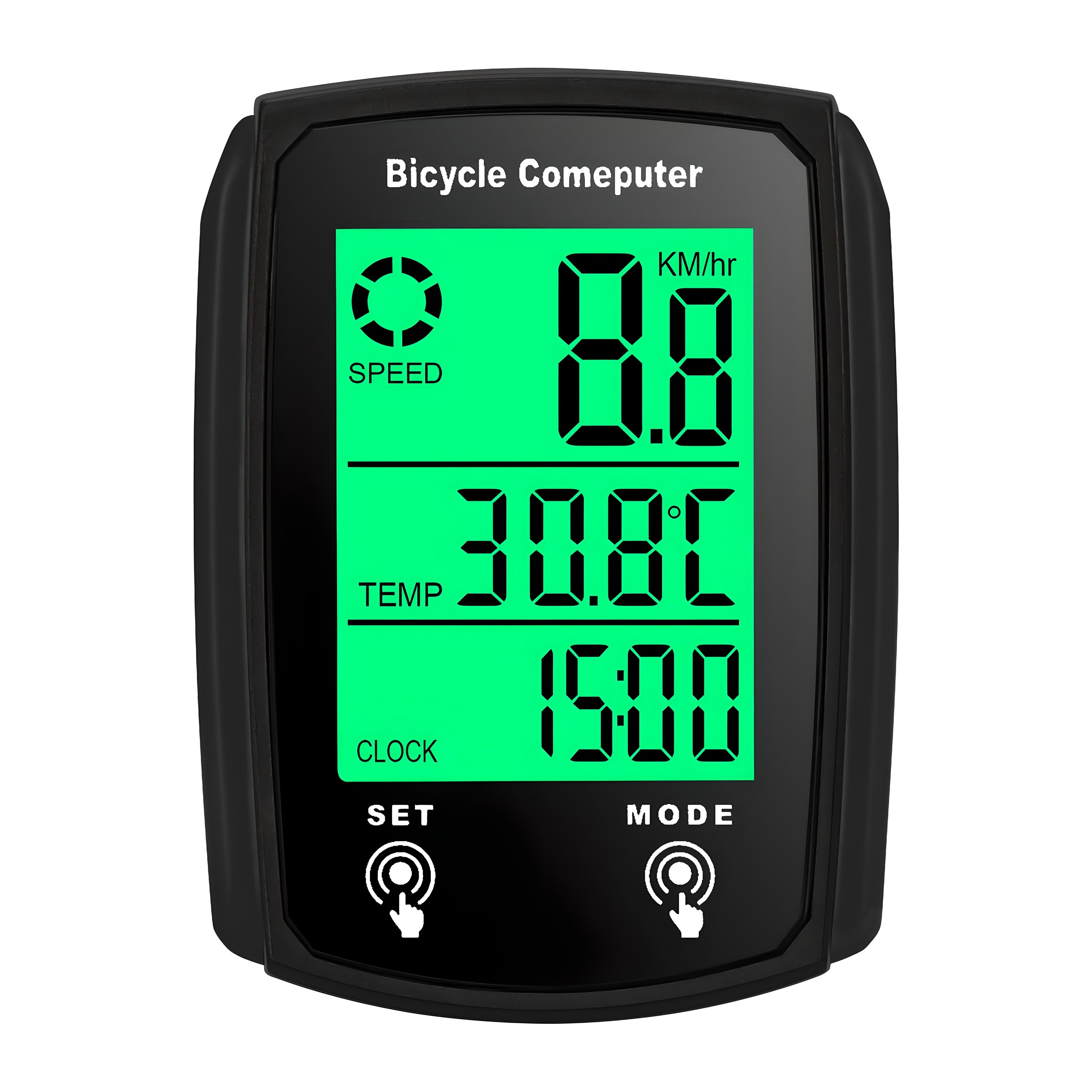 Allilio 올인원 GPS 자전거 속도계 생활방수 거리측정기 큰 대형 화면 자동 백라이트 12,800원