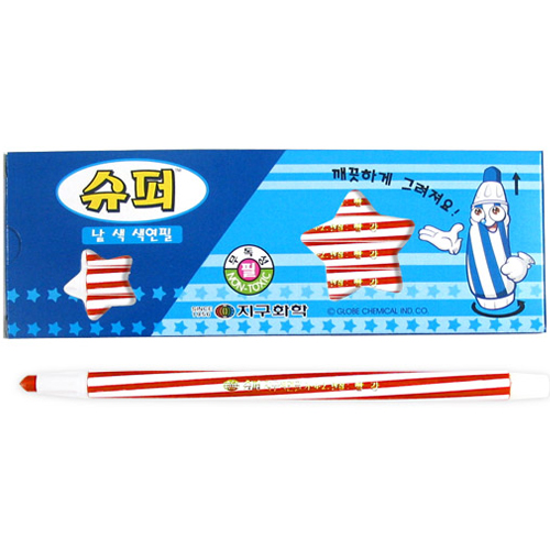 [파이브온] 지구화학 슈퍼 샤프식 색연필 단색 1타 12자루, 12개, 1색, 레드 5,790원