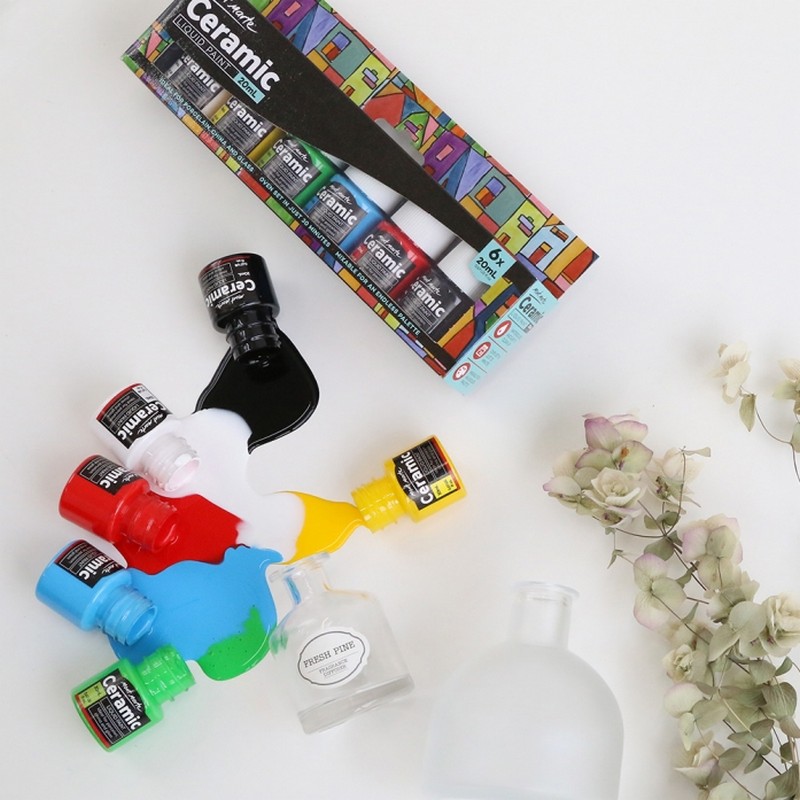 [민화샵] 도자기물감 6색세트 핸드페인팅 UATCR0110 17,000원