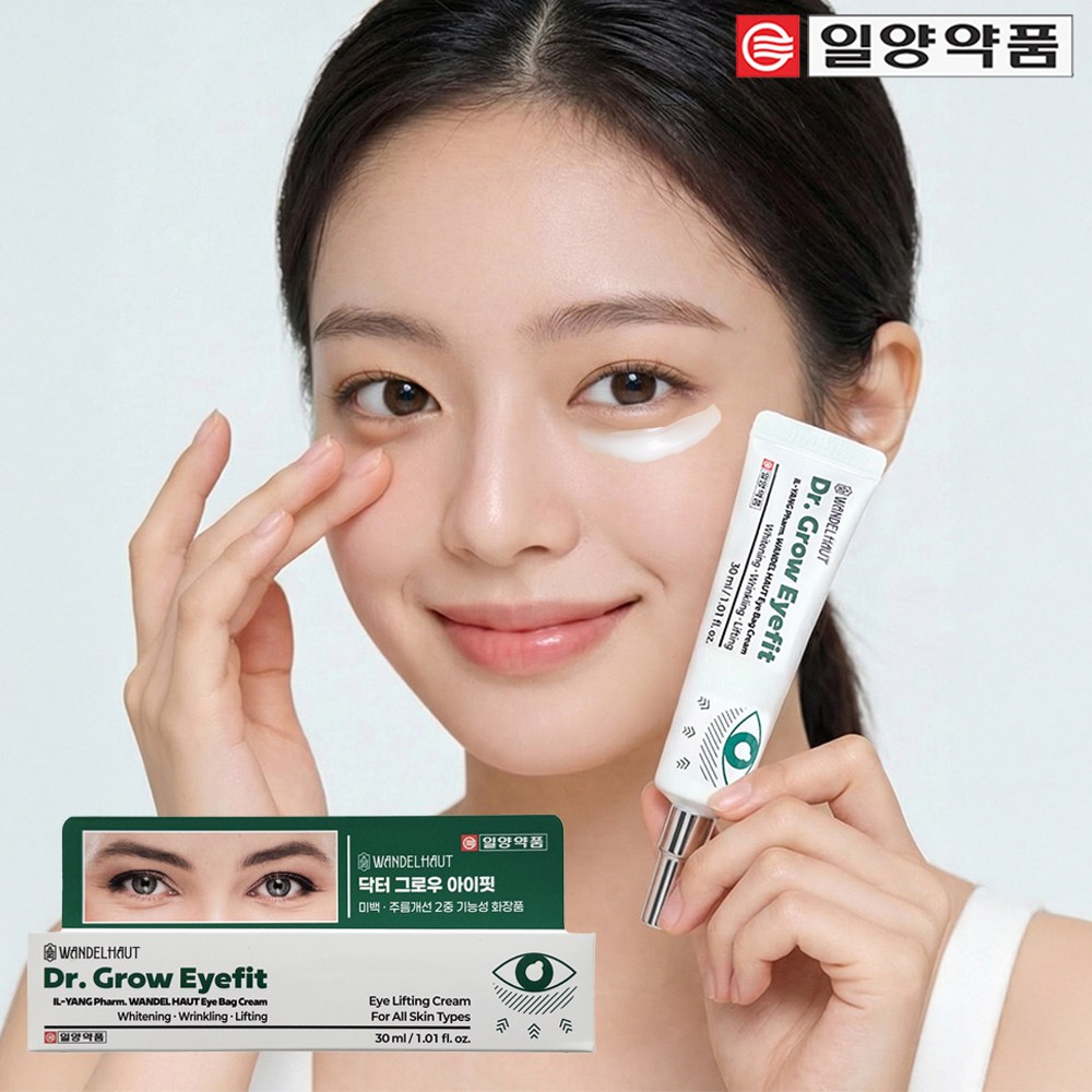 일양약품 반델하우트 닥터그로우 아이핏 아이백크림 아이크림 눈밑지방 주름 제거 꺼짐, 1개, 30ml 29,000원