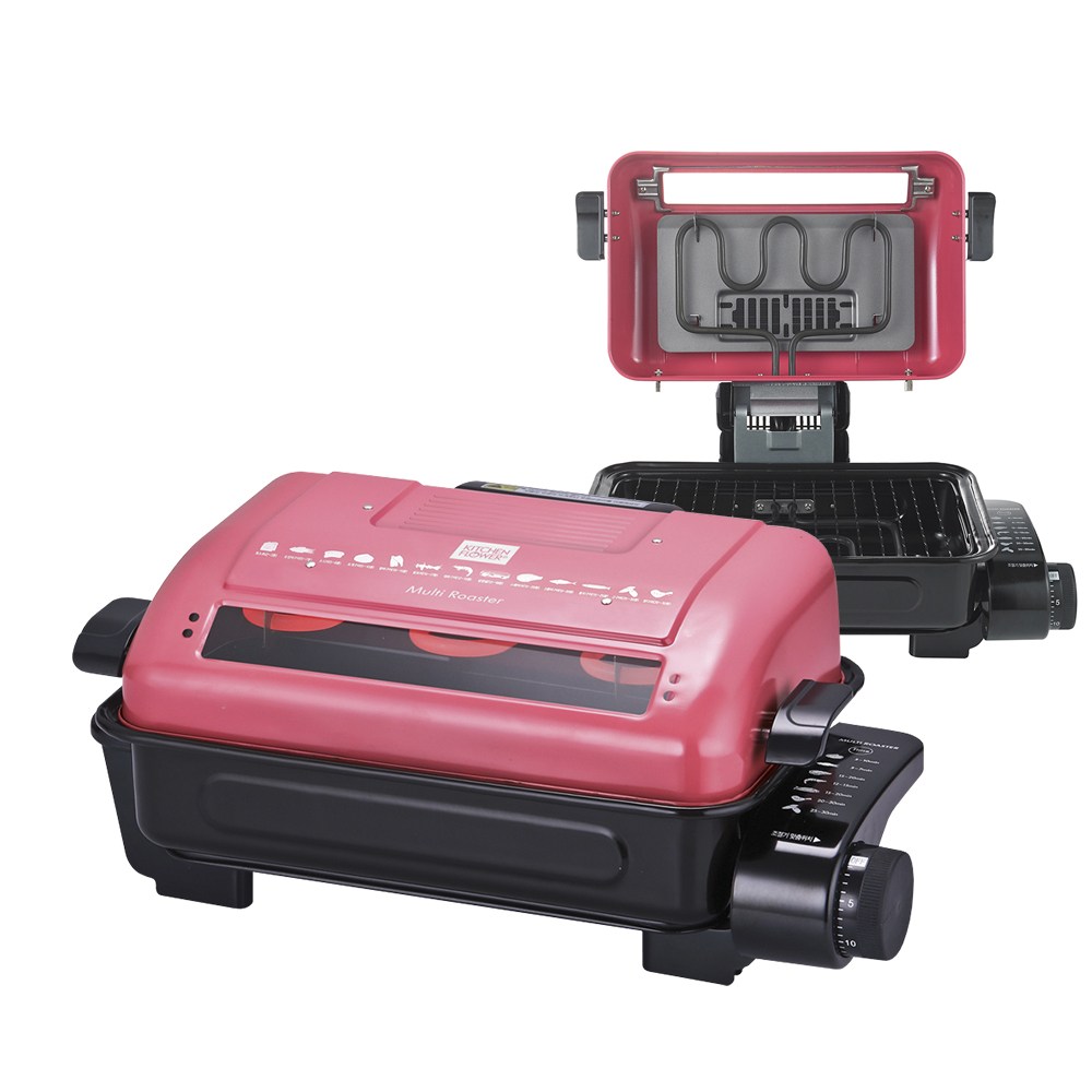 키친플라워 쿠킨 멀티 로스터 양면 직화 구이기, KEF-520WS 92,900원
