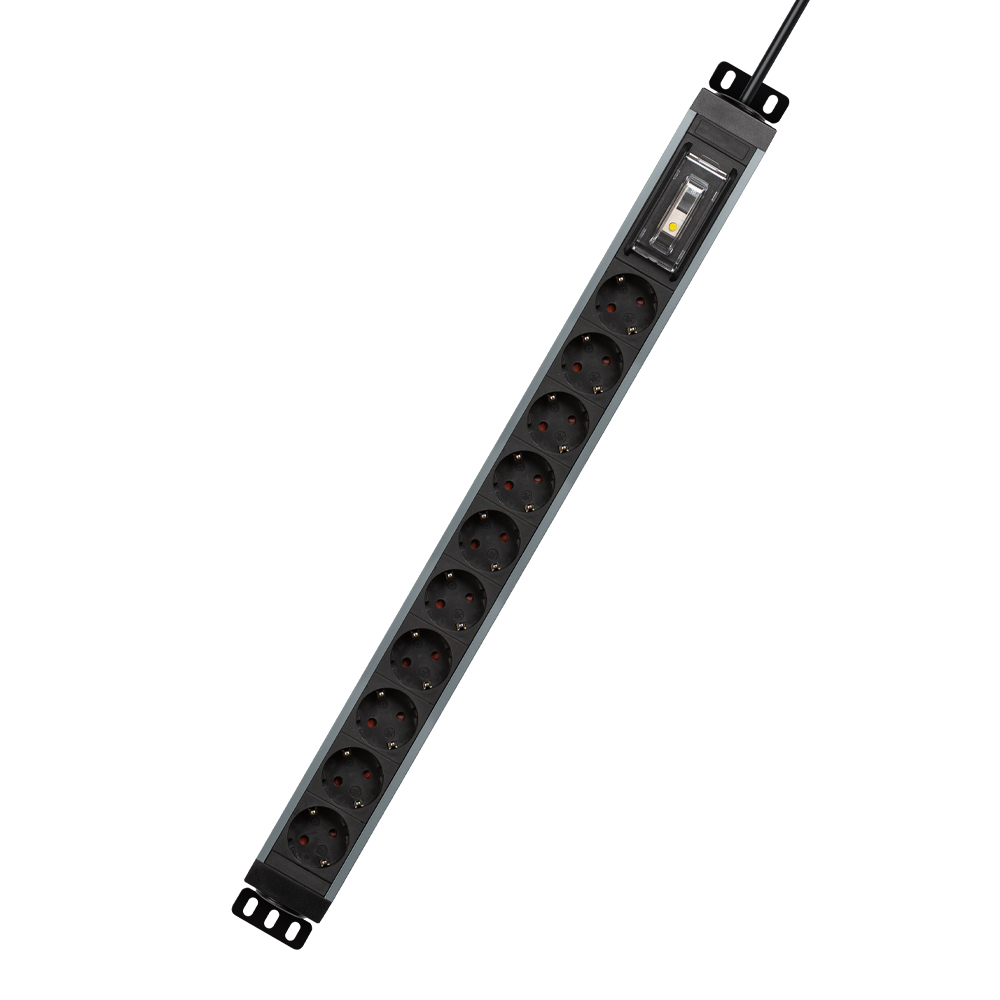 4000W 고용량 알루미늄 10구 멀티탭 누전차단 서버탭, 1개, ELCB1030SGDG 스페이스 그레이, 3m 62,300원