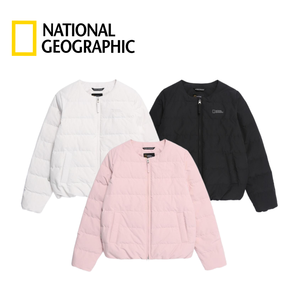 내셔널지오그래픽 여성 경량패딩 헤론 U넥 구스다운 점퍼 153,200원