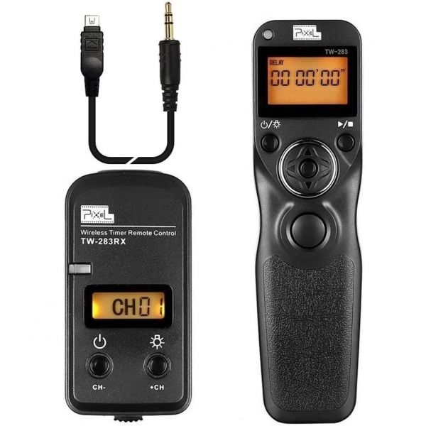 PIXEL 픽셀 무선 타이머 셔터 릴리즈 리모컨 TW-283 DC0 니콘 Z9 D3 D4 D5 D6 D800 D850 D800E D810 D810A D700 D500 D300 100,600원