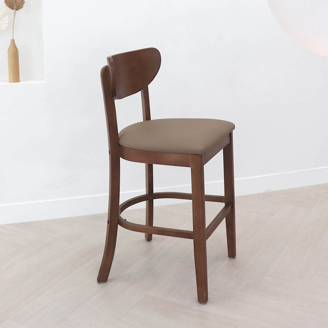 [파스텔우드] 비시바 원목바의자 아일랜드식탁의자 바체어 홈바의자 73,000원