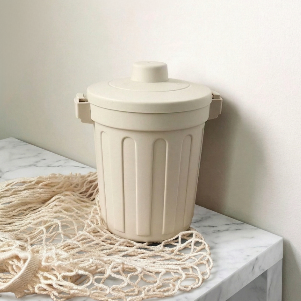 제롯 1L 미니 밀폐 음식물 쓰레기통 4,000원