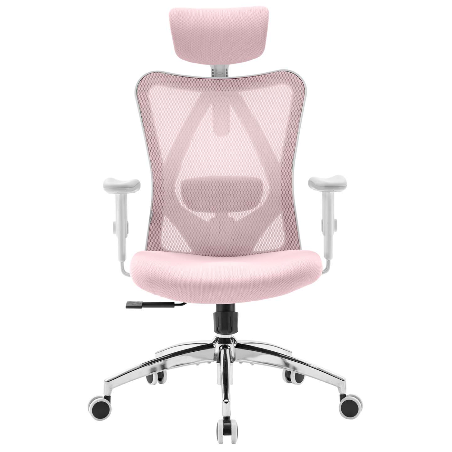 SIHOO 컴퓨터 게이밍 사무용 책상 사무실 메쉬의자 A/S 3년 하중150kg M18, 핑크색 269,000원