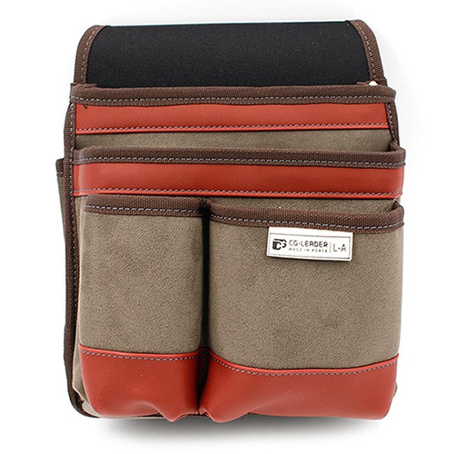 툴렉스-K 공구주머니 A타입(대) L-A 국산 미미산업 작업가방 다용도 연장집 목수못 가위집 오픈형 21,500원