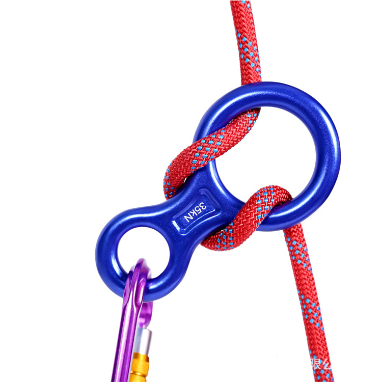 암벽 장비 8자 링 카라비너 35KN 등반 현장 안전 클립 9,500원