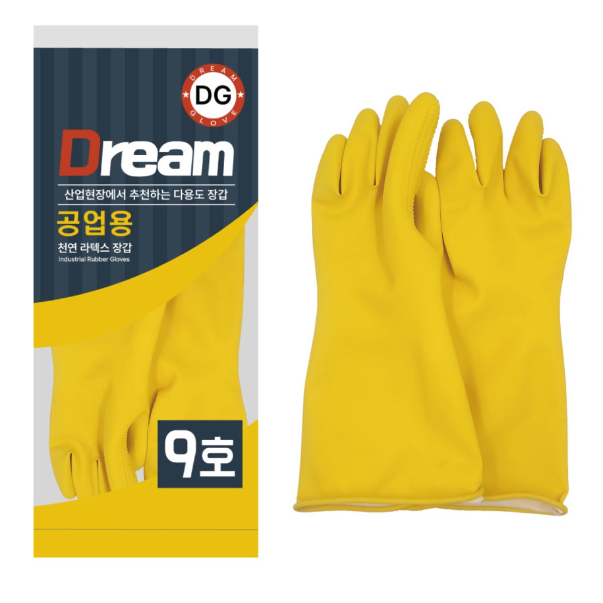 SMT 드림 공업용 고무장갑 라텍스 작업용 농업용 어업용 방수 1켤레, 단일색상, 5개 15,900원