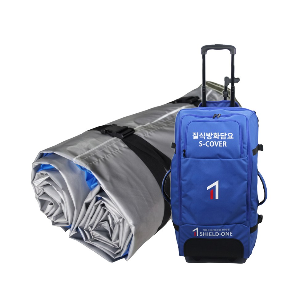 쉴드원 전기차 화재 질식 소화포 1800도 국내생산 소화덮개 차량용 화재진압 방화포 2,750,000원