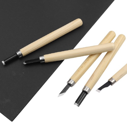 공예용 조각칼6종세트 고무판화 목공 조각 만들기 DIY 다듬기 나무공방 5,480원