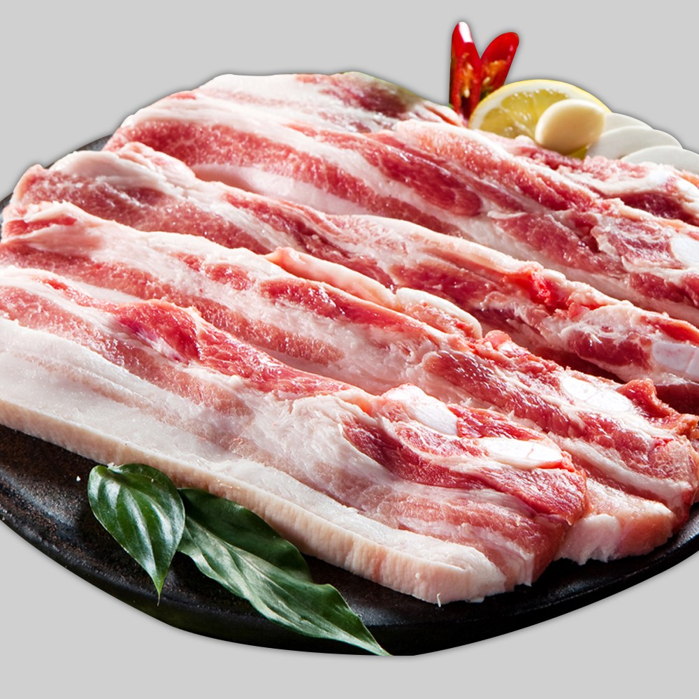 +특별할인+ [으뜸한돈] 국내산 냉장 한돈 오겹살 500g+500g (구이용) (총1kg), 2개 30,900원