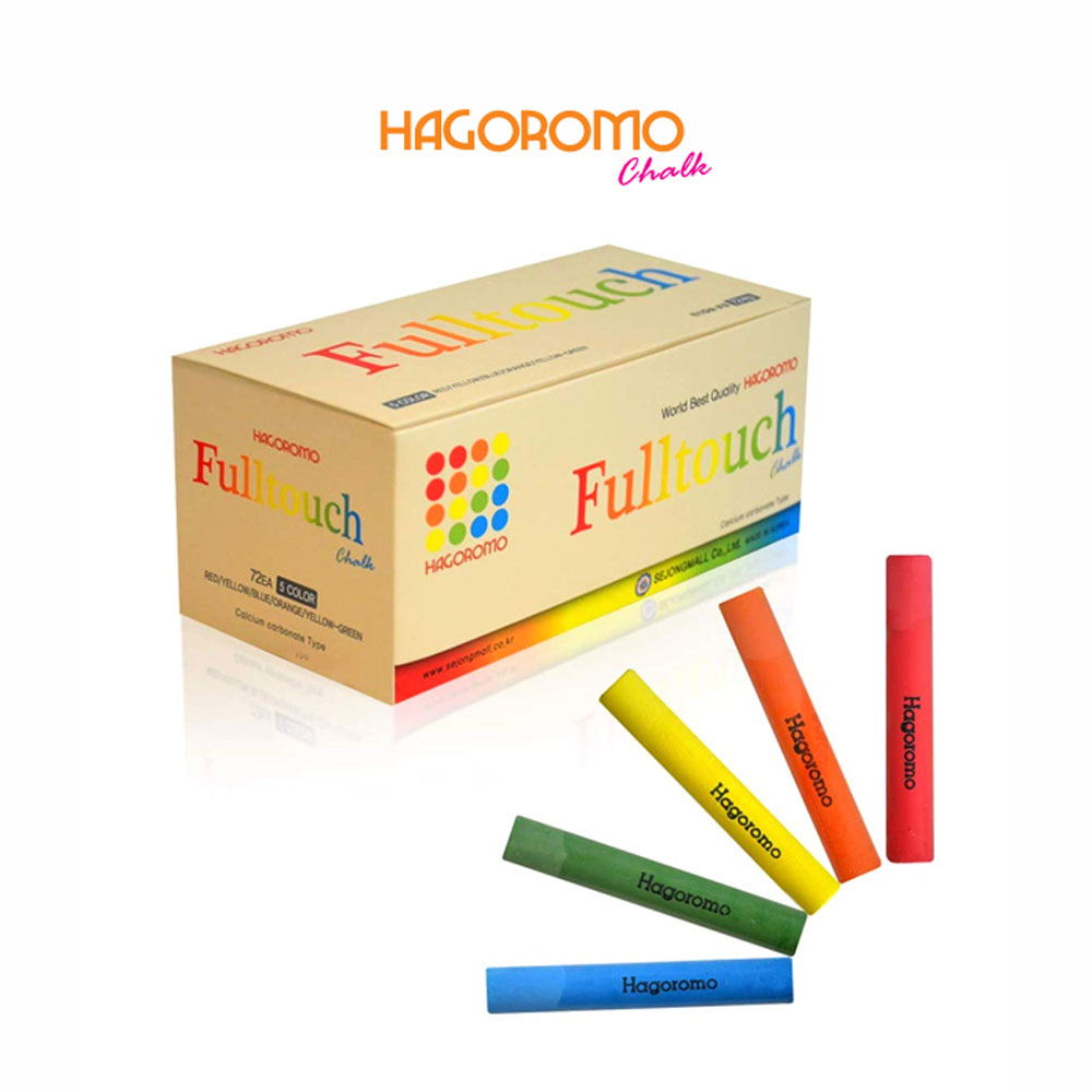 하고로모 분필 탄산분필 72입 5색혼합+연필1p증정 24,800원