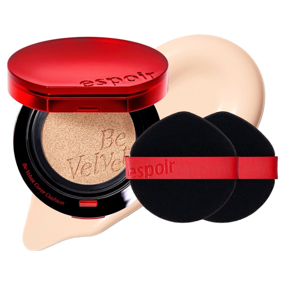 [New] 에스쁘아 비벨벳 커버 쿠션 파운데이션 13g + 퍼프 2p 세트 21,900원