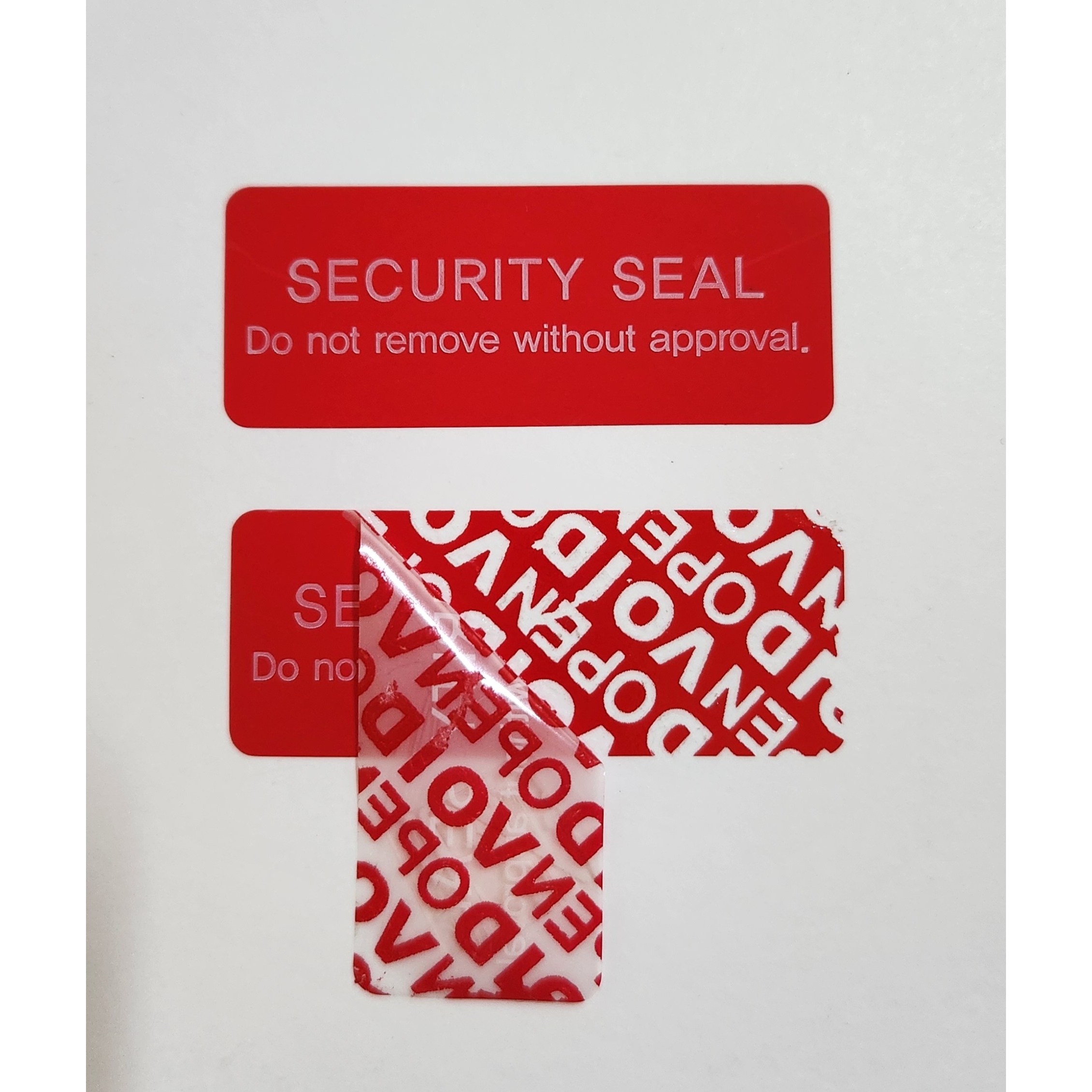 드림아이티 보안라벨 잔류적색 50x20mm 1sheet=25매 봉인라벨 보안스티커 봉인스티커, 10개 41,800원