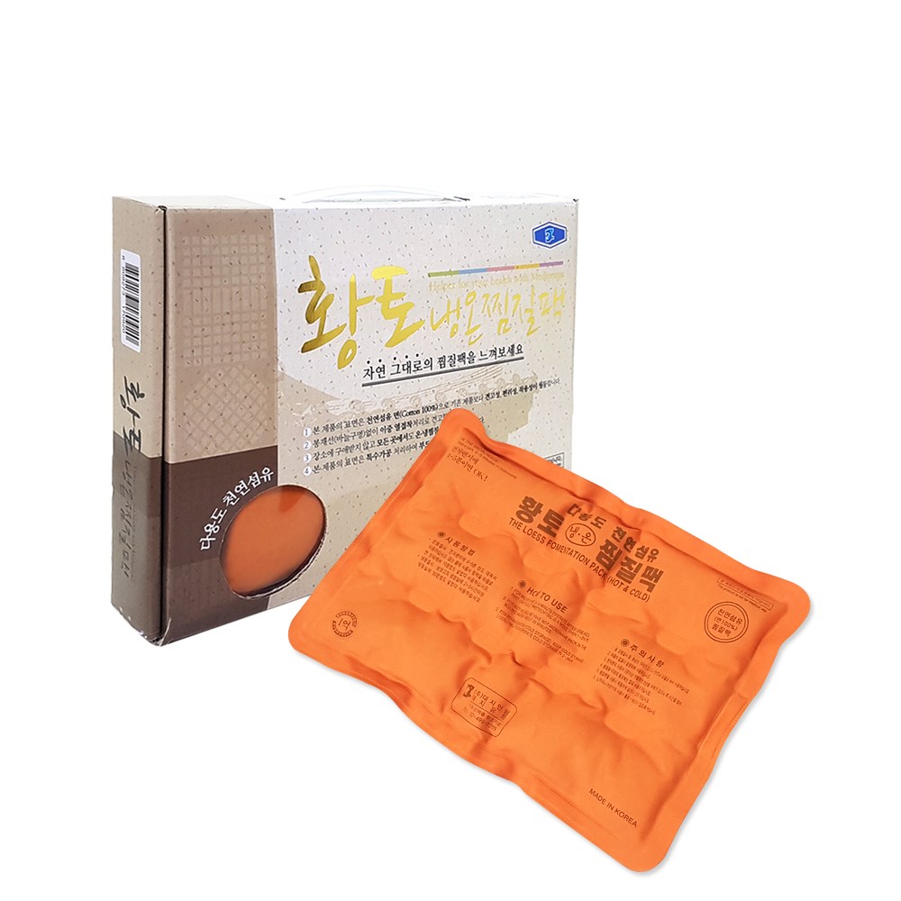 약국판매 황토냉온찜질팩(다용도 천연 섬유), 2개 16,000원