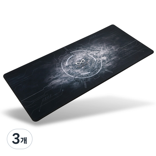 녹스게이밍기어 풀커버V 데스크 장패드, 블랙, 3개 53,100원