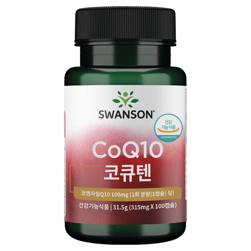 스완슨 코큐텐 100mg, 100정, 1개 24,000원