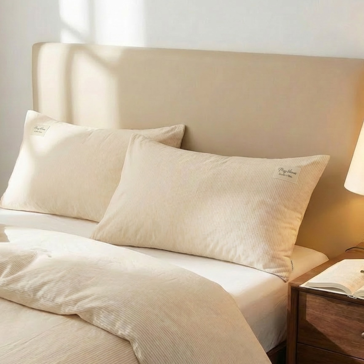 포니홈 호텔 순면 베개커버 60수 코튼워싱 자루식베겟 2P 11,900원