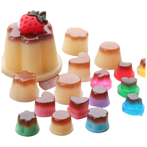 레진몰드 초미니푸딩세트 5종 투명 실리콘 몰드 쪼만한마을 1,800원