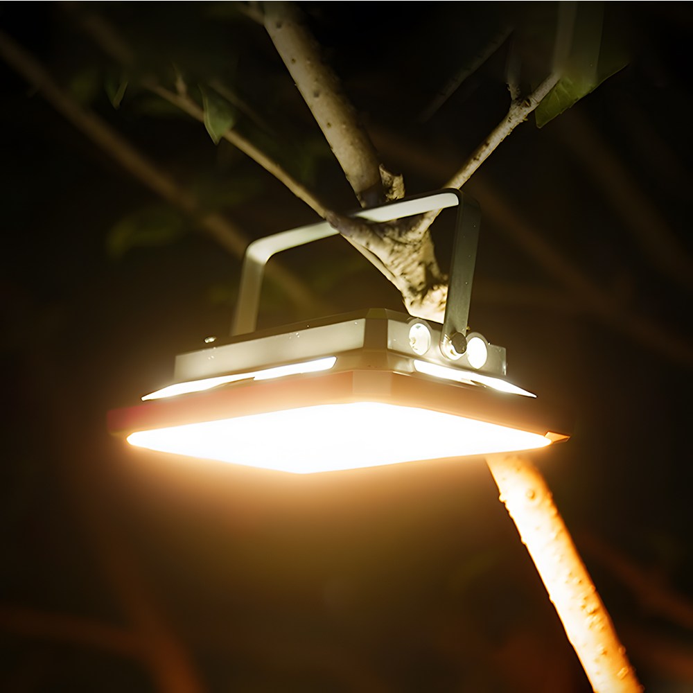 아이시니 캠핑 랜턴 휴대용 충전식 조명 ASN-01, 1개, 실버, 현재가 29,800원