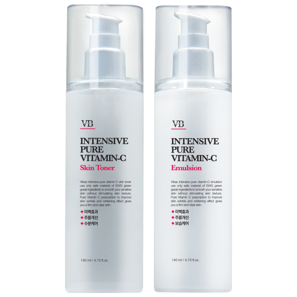 비바스 인텐시브 퓨어비타민C 스킨토너 + 에멀전 세트, 1세트 19,900원