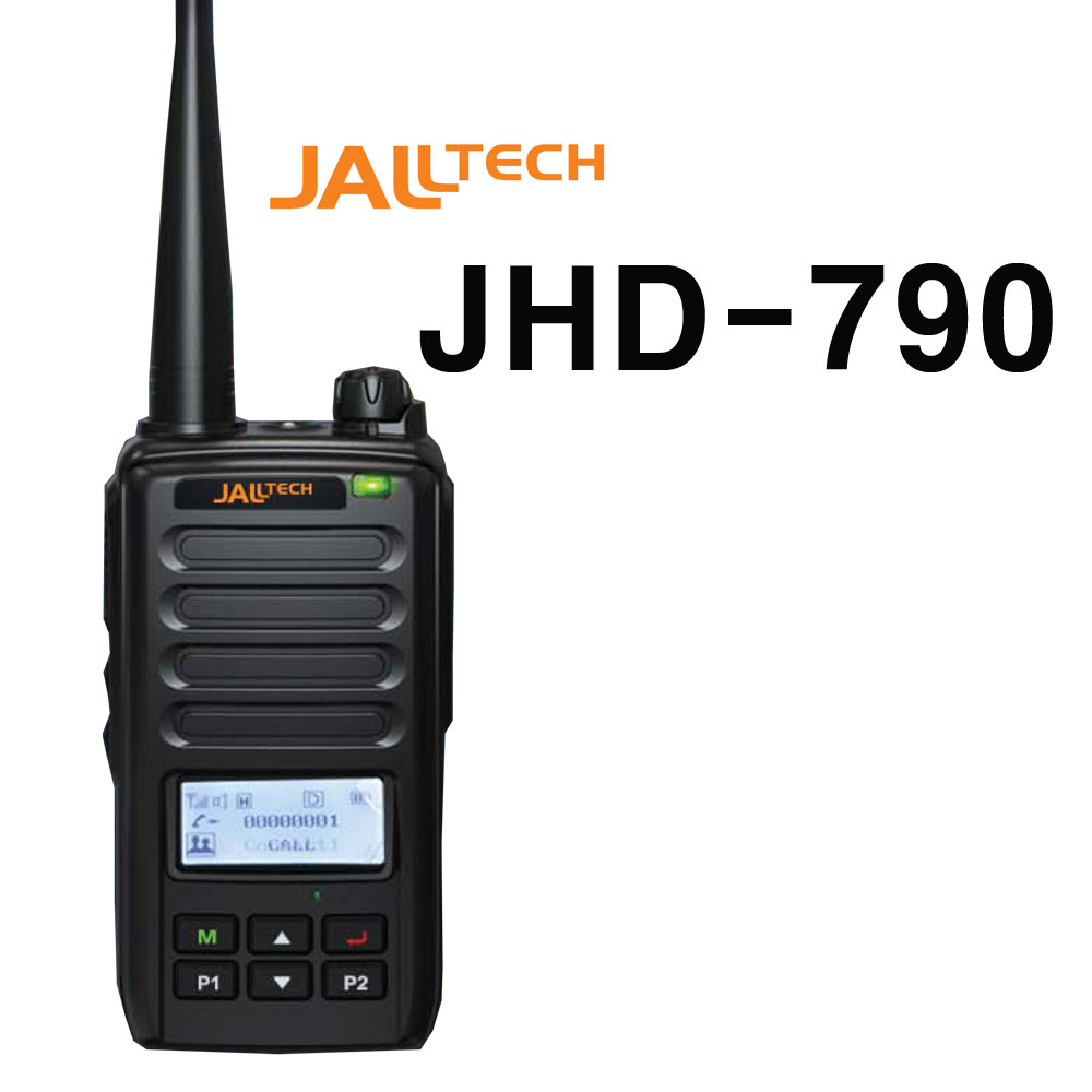 JHD790 / JHD-790 / 잘텍/디지털무전기/DMR/고출력/업무용/건설현장/보안/알루미늄바디/JALLTECH(이어마이크 무료증정) 330,000원