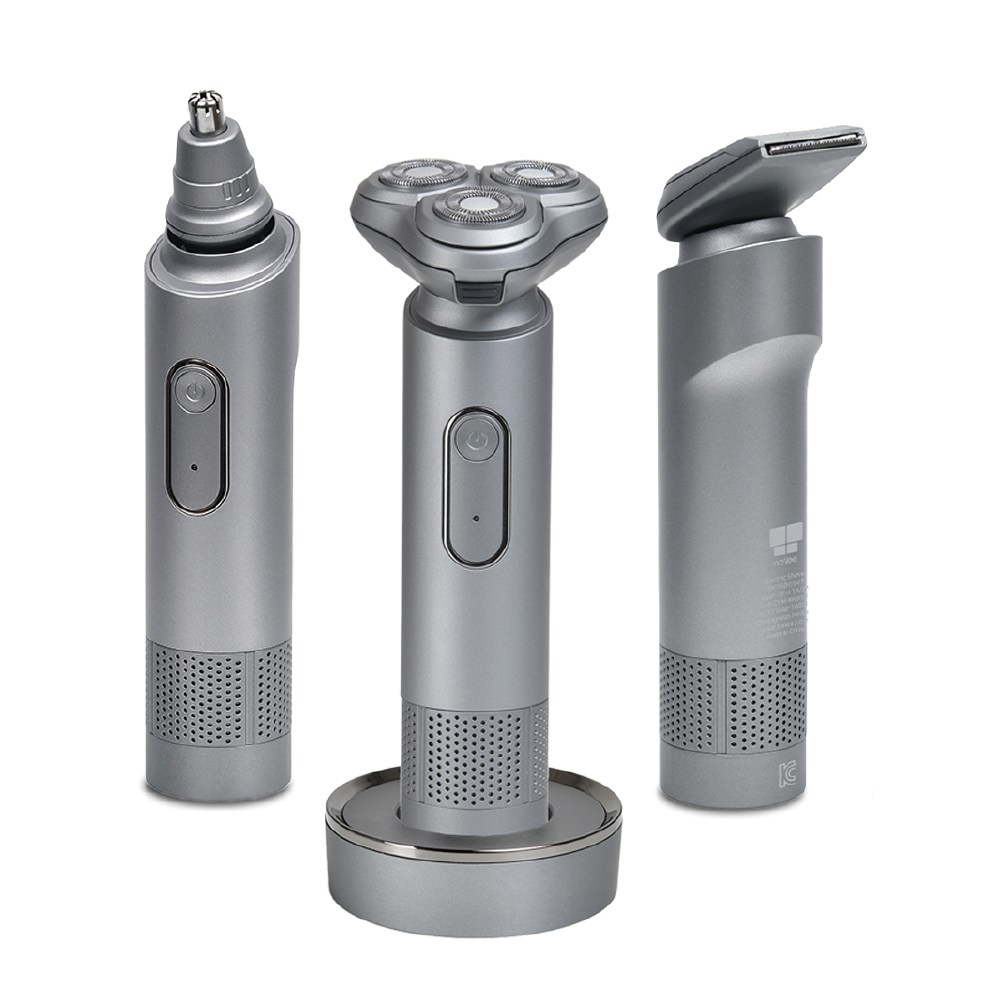 나비 전기 면도기 방수 3D 트리플 헤드 건식 습식 이중 면도 눈썹 콧털 제거 트리머 무선 휴대용 전용 충전 거치대 NV150-ESV7 37,800원