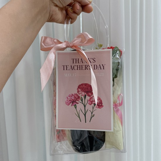 카네이션 덧신 선물 세트 어버이날 스승의날 용돈 가성비 답례품 학원 어린이집 선생님 페이크 삭스 9,900원