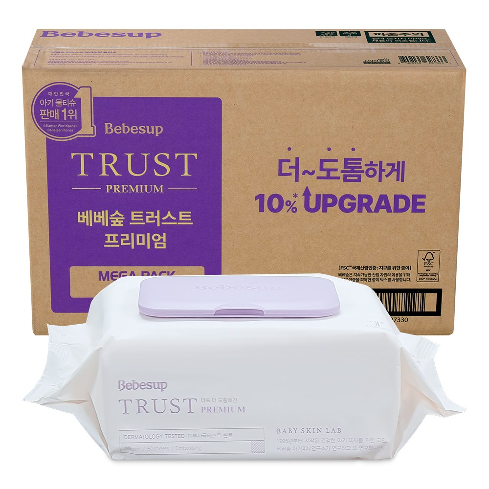 베베숲 트러스트 메가팩 80매 x 20입 (캡형) 23,590원