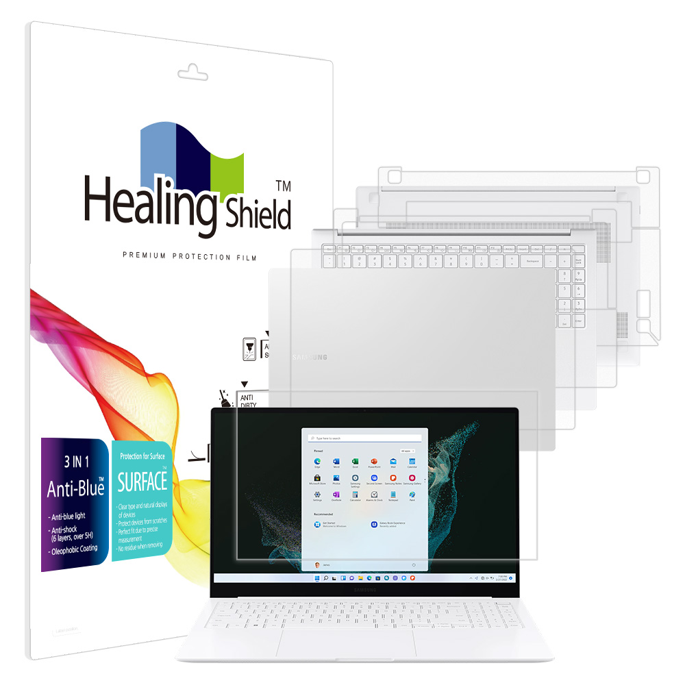 힐링쉴드 갤럭시북2 프로 S.E NT950XGK 블루라이트차단 액정보호필름1매 외부3종, 1개 58,320원
