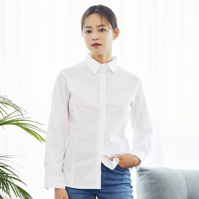 여성 긴팔 면혼방 블라우스 25,850원