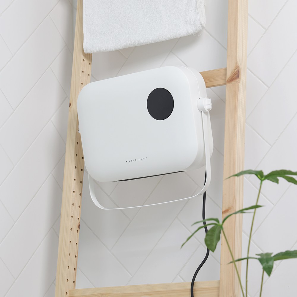 매직쉐프 PTC 욕실난방기 가정용 미니 화장실 탁상 벽걸이 히터 무타공 온풍기, LMHT-NH1500W 78,000원