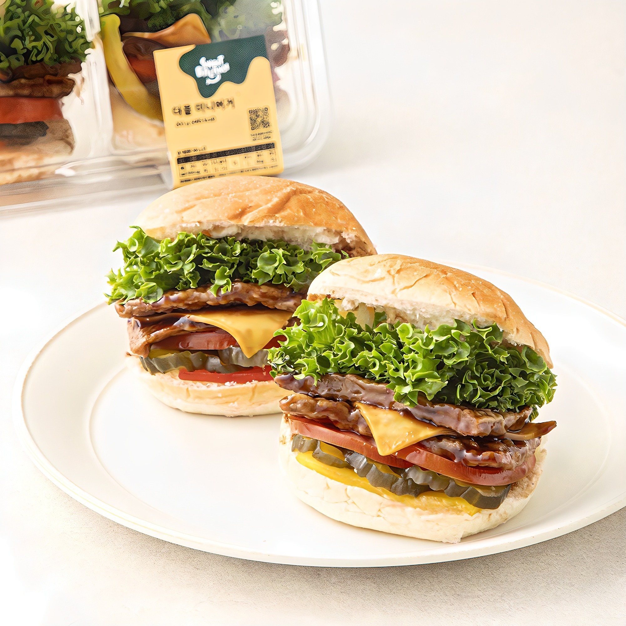 스윗밸런스 더블 미니버거 2개입, 203g, 1개 4,780원