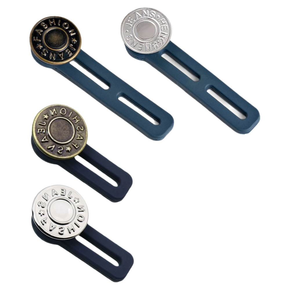 주니니몰 바지 허리늘리기 요술단추 1단 2종 + 2단 2종 세트, 실버 + 골드, 1세트 5,490원