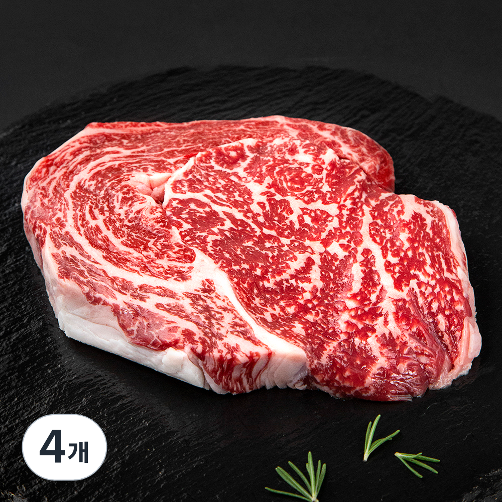 [로켓프레시] 안성한우 무항생제 인증 숙성등심 1++등급 (7) 구이용 (냉장) 109,000원